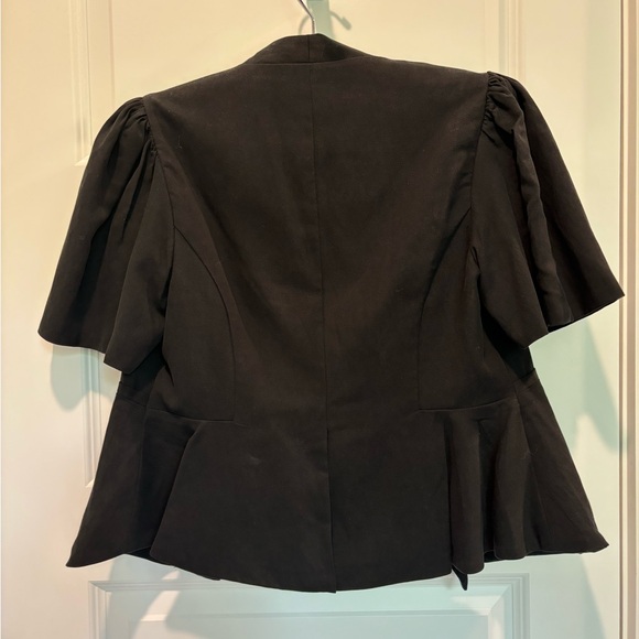 Ulla Johnson peplum cropped short sleeve jacket - Picture 2 of 4